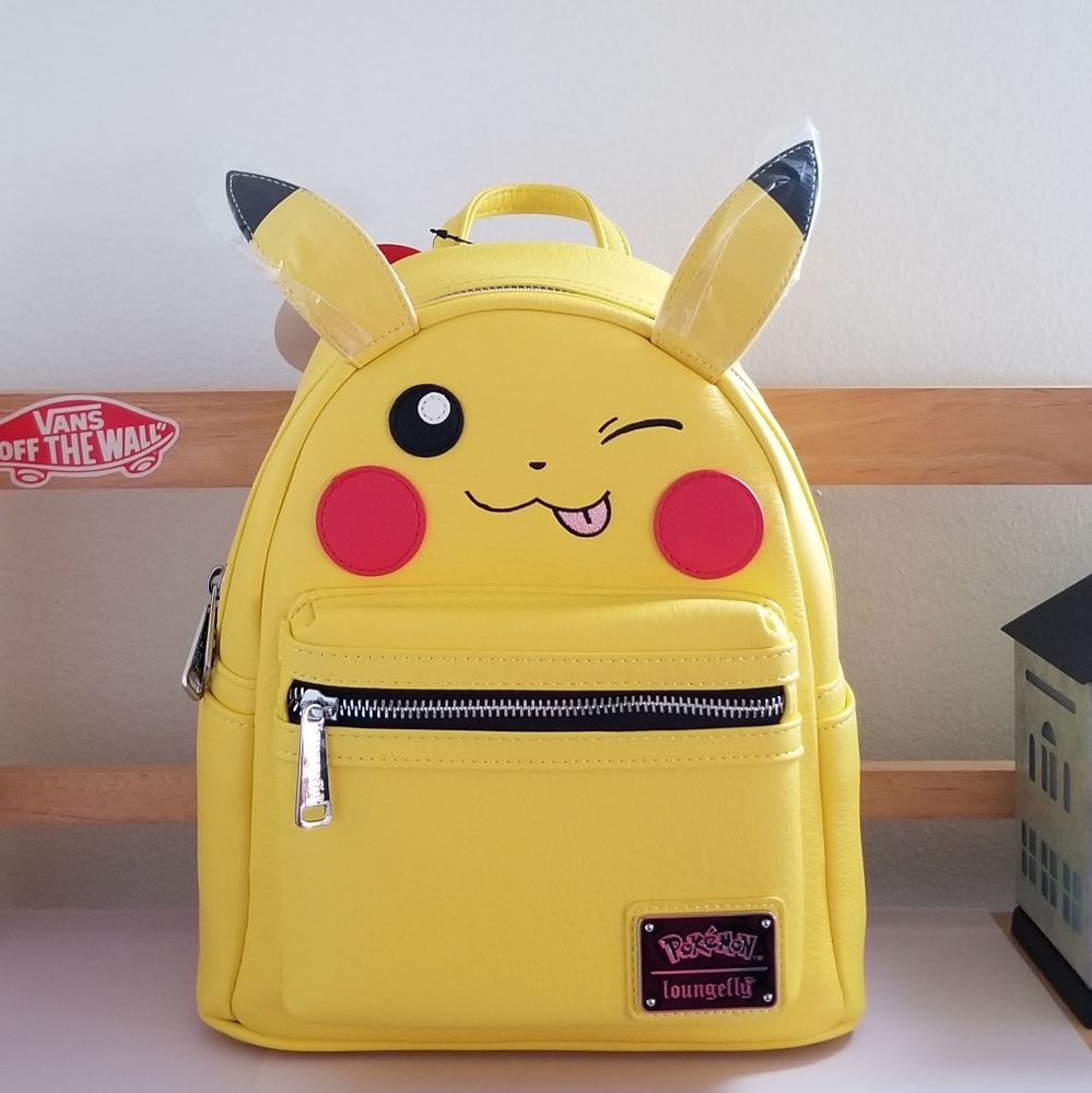 Loungefly Disney Parks Pokemon Pocket Monster Pikachu Mini Backpack